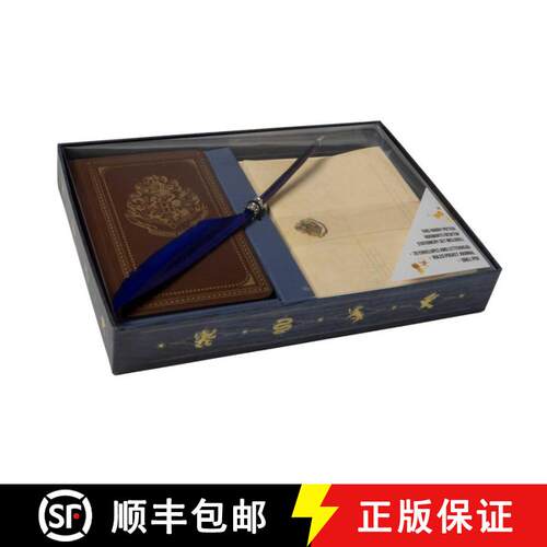 【3-4周达】精装 Harry Potter: Hogwarts School of Witchcraft and Wizardry Desktop Stationery Set (With... [9781683832546]