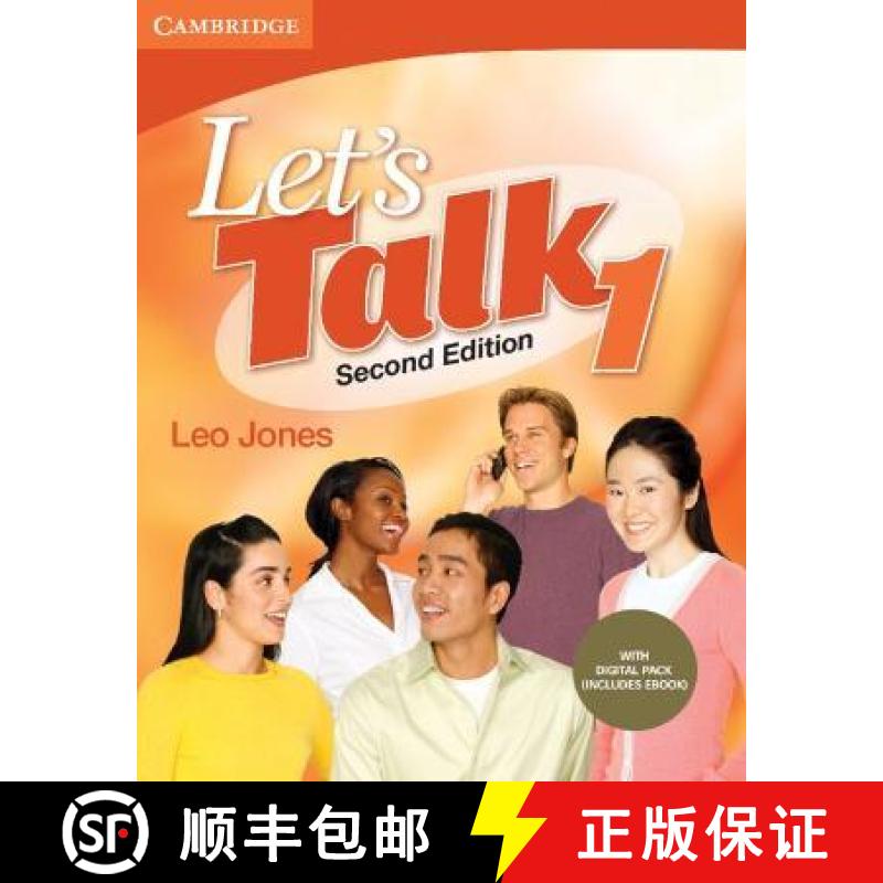 【3-4周达】Let's Talk Level 1 Student's Book with Digital Pack [9781009265621]