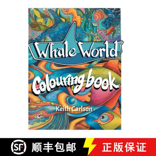 【3-4周达】精装 Whale World: Colouring Book [9780228854715]