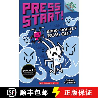 【3-4周达】Robo-Rabbit Boy, Go!: A Branches Book (Press Start! #7): A Branches Book Volume 7 [9781338239812]