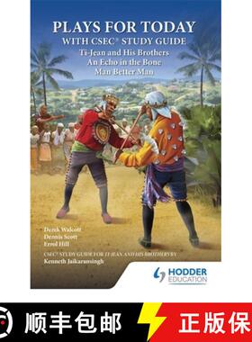 【3-4周达】Plays for Today: With CSEC Study Guide [9781510414303]