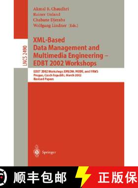 【3-4周达】XML-Based Data Management and Multimedia Engineering - EDBT 2002 Workshops: EDBT 2002 Work... [9783540001300]