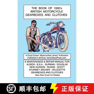 【3-4周达】BOOK OF 1930's BRITISH MOTORCYCLE GEARBOXES AND CLUTCHES [9781588501813]