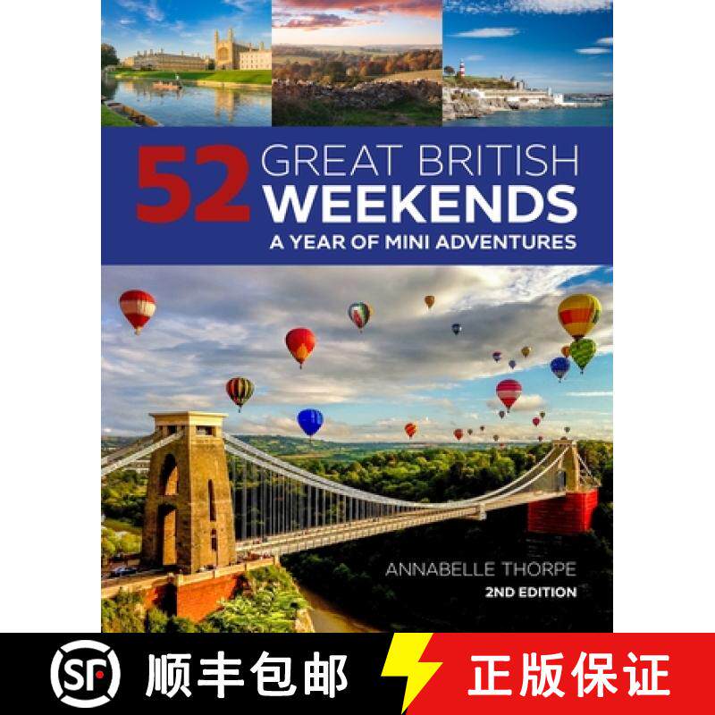 【3-4周达】52 Great British Weekends - 2nd edition: A Year of Mini Adventures [9781504801294]