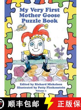 【3-4周达】My Very First Mother Goose Puzzle Book [9781480849556]