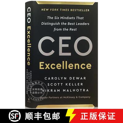 【3-4周达】精装 卓越CEO 美版精装 CEO Excellence: The Six Mindsets That Distinguish the Best Leaders f... [9781982179670]
