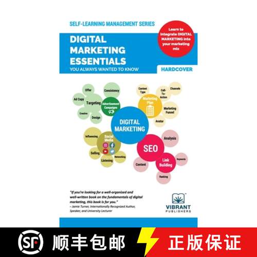 【3-4周达】精装 Digital Marketing Essentials You Always Wanted to Know:  Master Content Strategy, Soc... [9781949395433]