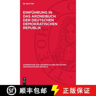 Deutschen 9783112763445 Republik Demokratischen der Arzneibuch das Einführung 预订
