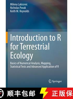 【3-4周达】Introduction to R for Terrestrial Ecology : Basics of Numerical Analysis, Mapping, Statist... [9783030276058]