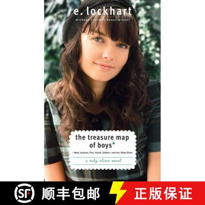【3-4周达】The Treasure Map of Boys: Noel, Jackson, Finn, Hutch, Gideon--and Me, Ruby Oliver [9780385734271]