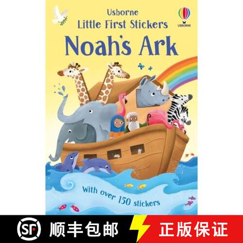 【3-4周达】Little First Stickers Noah's Ark [9781836052685]