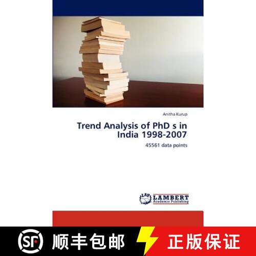 预订 Trend Analysis of PhD s in India 1998-2007 [9783848400942]