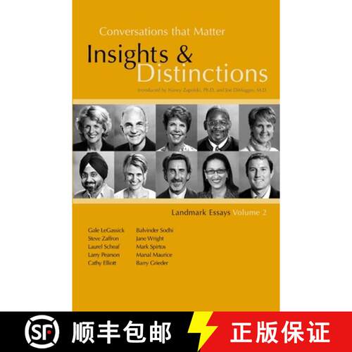 【3-4周达】Conversations that Matter: Insights & Distinctions-Landmark Essays Volume 2 [9780982160541]