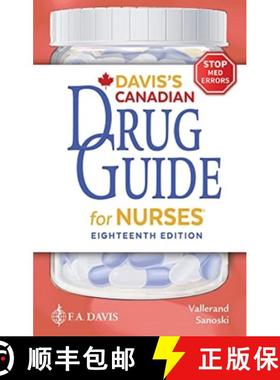 【3-4周达】Davis's Canadian Drug Guide for Nurses [9781719646420]