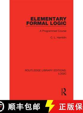 【3-4周达】Elementary Formal Logic: A Programmed Course [9780367420307]