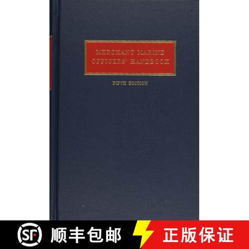 【3-4周达】精装 Merchant Marine Officers' Handbook [9780870333798]