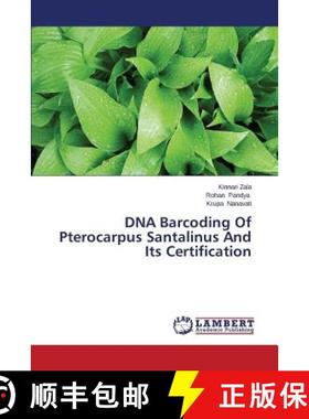 预订 DNA Barcoding Of Pterocarpus Santalinus And Its Certification [9783659625565]