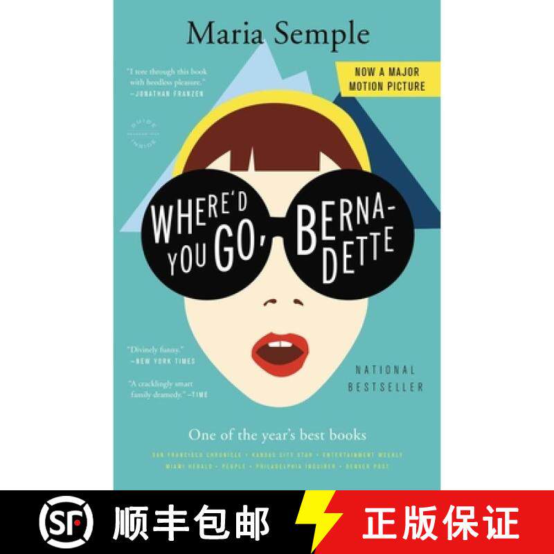 【3-4周达】Where'd You Go, Bernadette: A Novel [9780316204262]图片