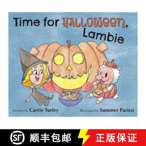 【3-4周达】精装 Time for Halloween, Lambie [9781956357653]