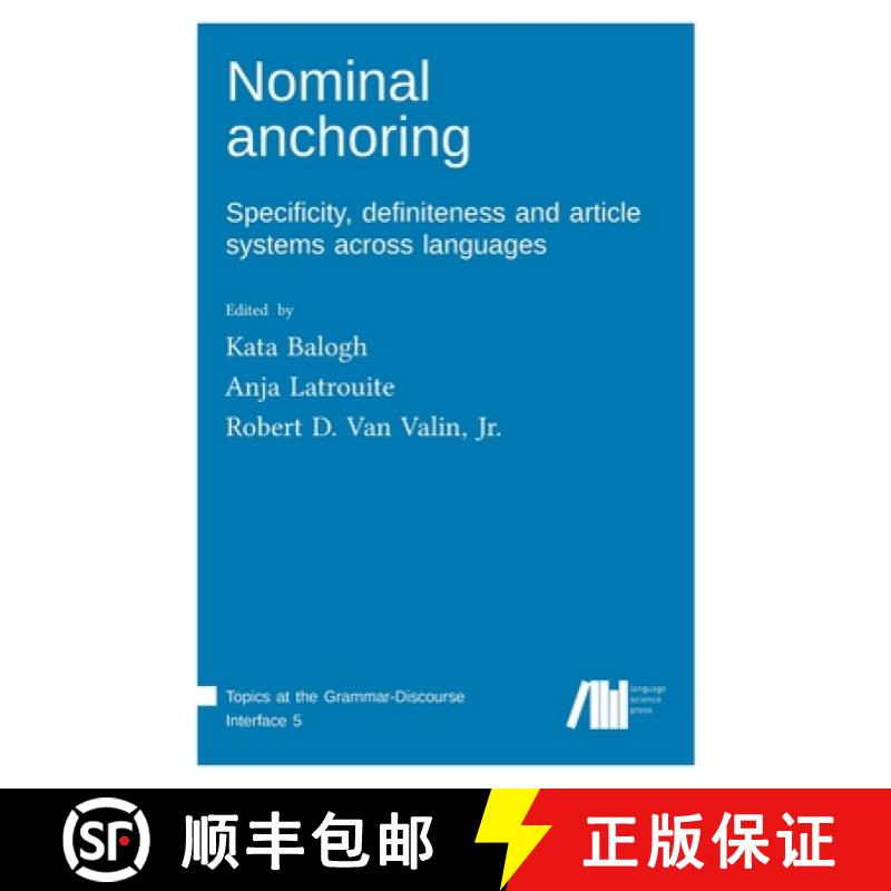 【2-3周达】Nominal anchoring [9783961102853]