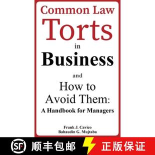 and for Common How Business Torts Managers Handbook 9781936237180 Them Law 预订 Avoid