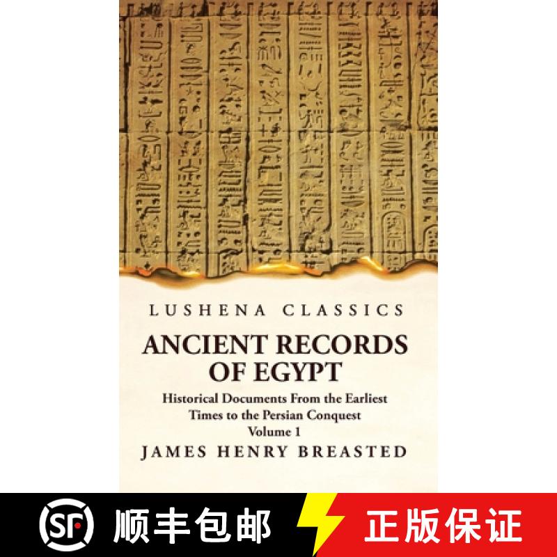 【2-3周达】Ancient Records of Egypt Historical Documents From the Earliest Times to the Persian Conqu... [9781639236428]