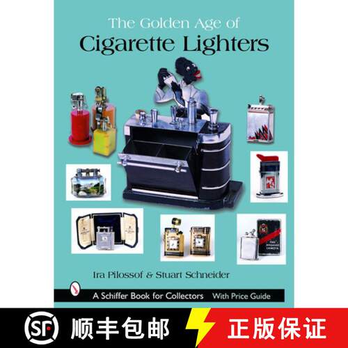 【3-4周达】精装 The Golden Age of Cigarette Lighters [9780764319365]