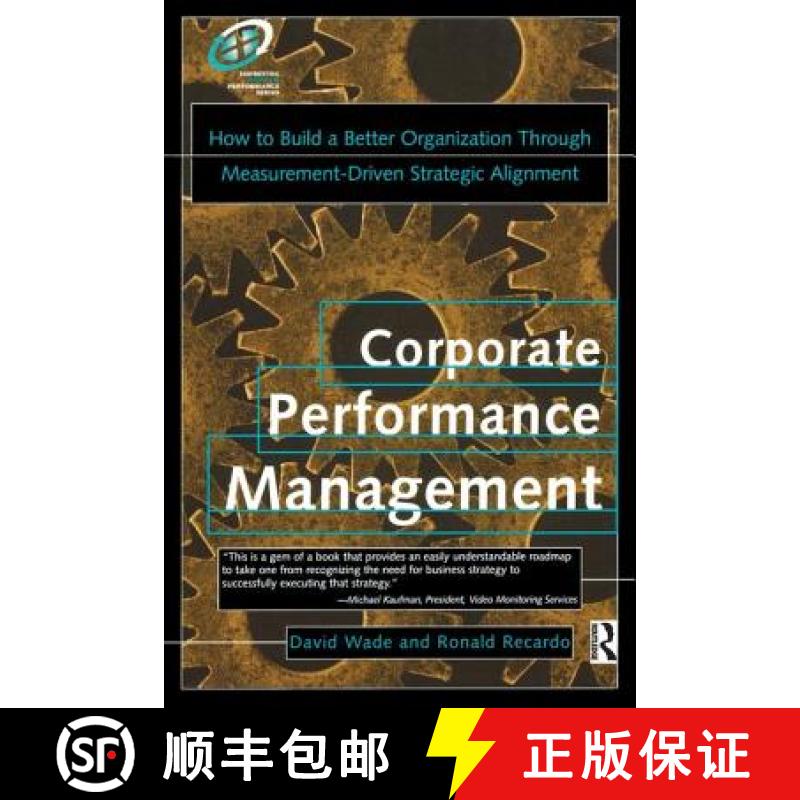【3-4周达】Corporate Performance Management: How to Build a Better Organization Through Measurement-D... [9781138146990]