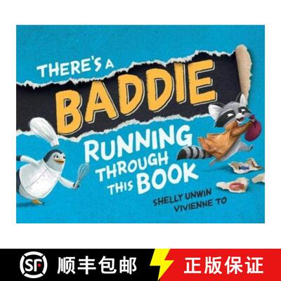 【3-4周达】精装 There's a Baddie Running Through this Book [9781911631132]