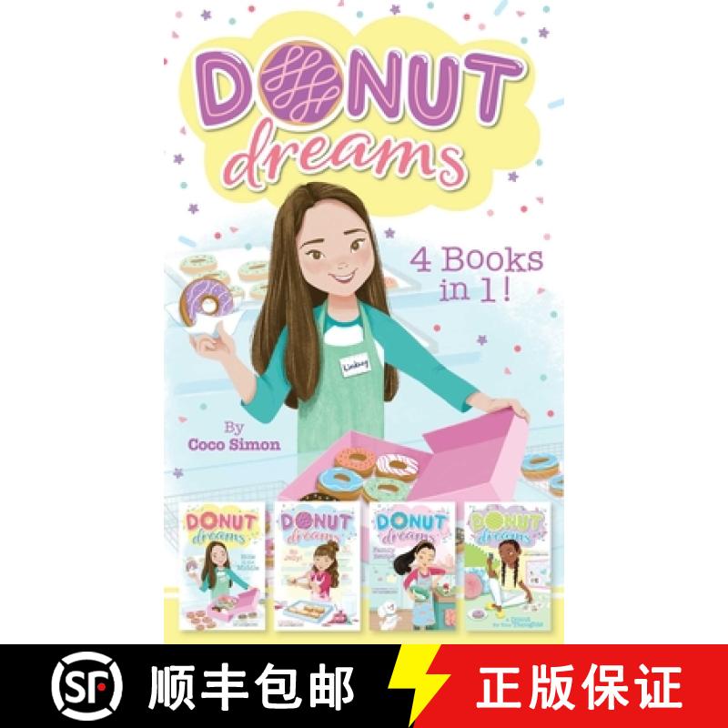 【3-4周达】Donut Dreams 4 Books in 1!: Hole in the Middle; So Jelly!; Family Recipe; Donut for Your T... [9781665918428]