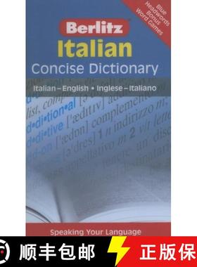 Berlitz Italian Concise Dictionary: Italian - English / Inglese - Italiano (Berlitz Concise Dictionar... [9789812680174]