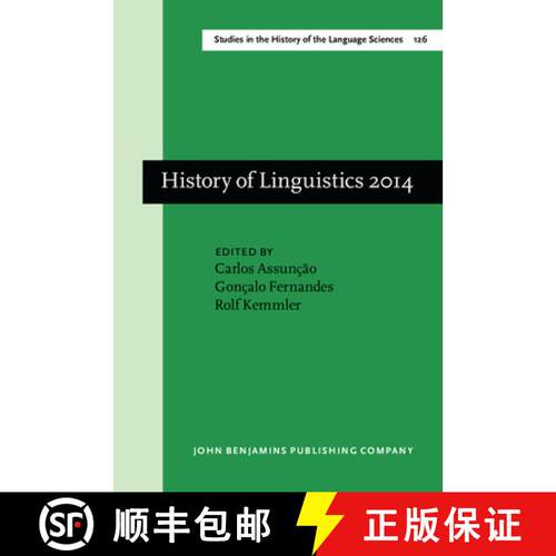 【3-4周达】精装 History of Linguistics 2014: Selected papers from the 13th International Conference o... [9789027246172]