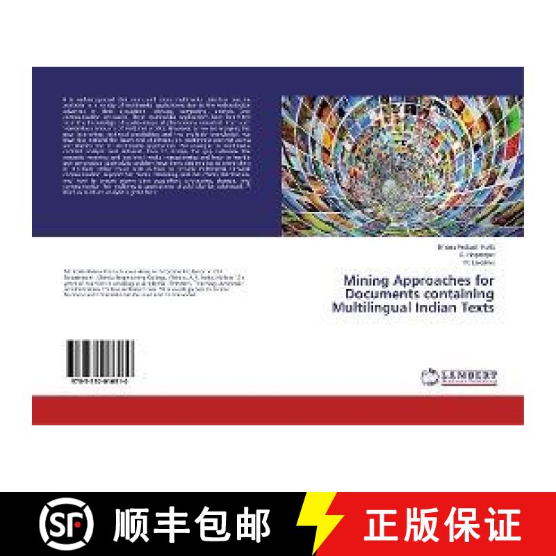预订 Mining Approaches for Documents containing Multilingual Indian Texts [9783330016910]