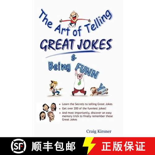 【3-4周达】The Art of Telling Great Jokes & Being Funny! [9780615145037]