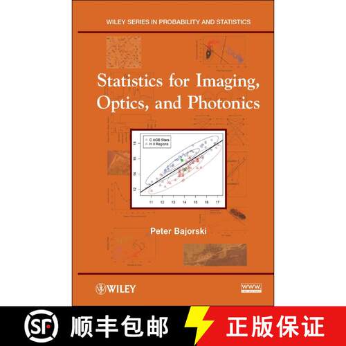 【3-4周达】精装 Statistics For Imaging, Optics, And Photonics [Wiley统计学] [9780470509456]