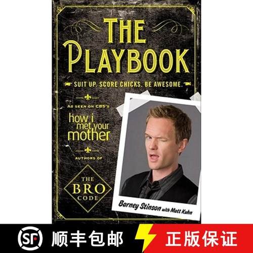 【3-4周达】The Playbook : Suit Up. Score Chicks. Be Awesome [9781849832496]