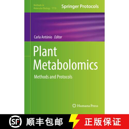 【3-4周达】精装 Plant Metabolomics: Methods and Protocols [9781493978182]