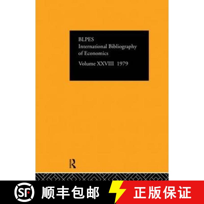 【3-4周达】Ibss: Economics: 1979 Volume 28 [9780422809009]
