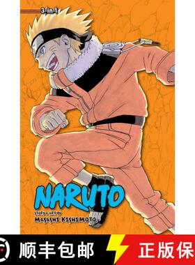 【3-4周达】Naruto (3-In-1 Edition), Vol. 6, Volume 6: Includes Vols. 16, 17 & 18 [9781421554907]