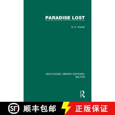 【3-4周达】精装 PARADISE LOST (RLE, MILTON) [9780367142933]