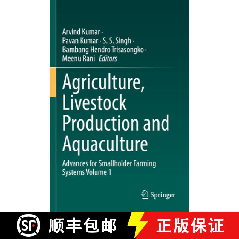 【3-4周达】Agriculture, Livestock Production and Aquaculture : Advances for Smallholder Farming Syste... [9783030932602]