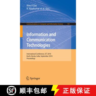 【3-4周达】Information and Communication Technologies: International Conference, ICT 2010, Kochi, Ker... [9783642157653]