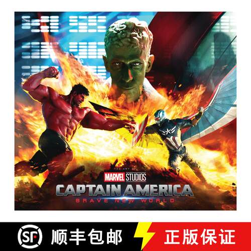【3-4周达】精装 Marvel Studios' Captain America: Brave New World - The Art Of The Movie Slipcase [9781302958732]