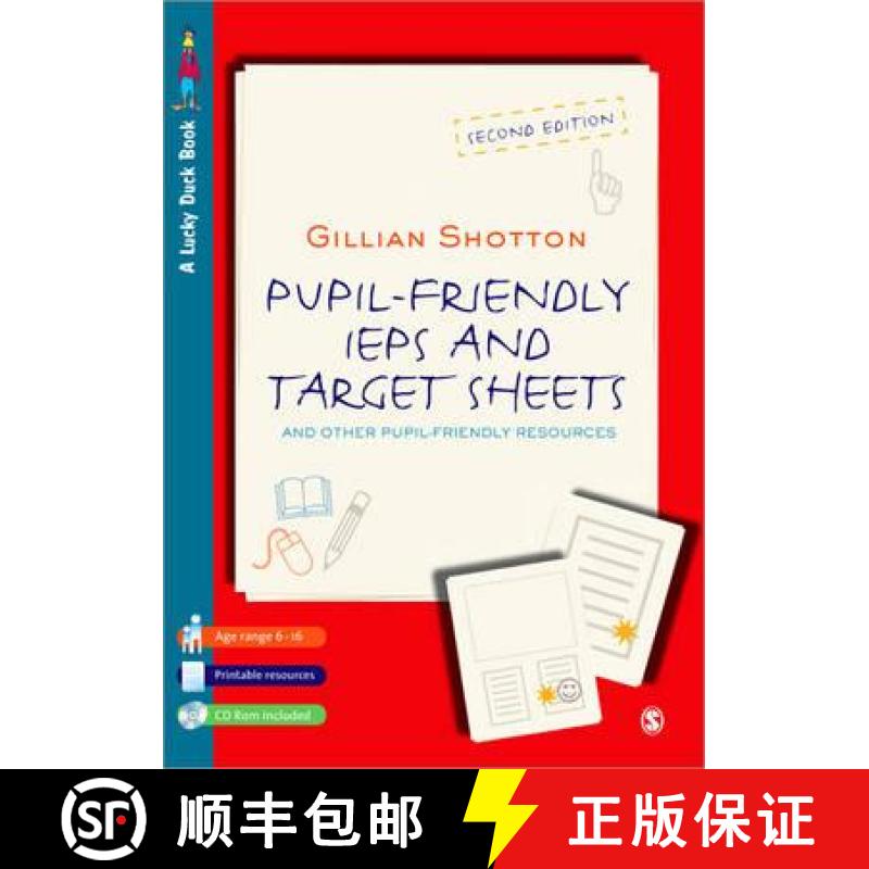 【3-4周达】Pupil Friendly IEPs and Target Sheets: And Other Pupil-Friendly Resources (Second Edition) [9781848600096]