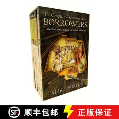 【3-4周达】The Complete Adventures of the Borrowers: 5-Book Paperback Box Set [9780152049157]