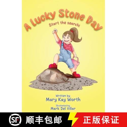 【3-4周达】精装 A Lucky Stone Day: Start the search! [9781956742343]