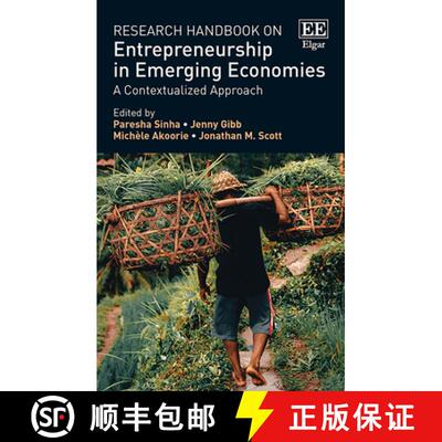 【3-4周达】精装 Research Handbook on Entrepreneurship in Emerging Economies: A Contextualized Approac... [9781788973700]