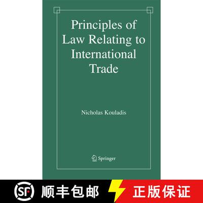 【3-4周达】Principles of Law Relating to International Trade [9781489991010]