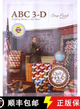 【3-4周达】ABC 3-D Tumbling Blocks... and More!: Strip-Pieced Really! [9780965143967]