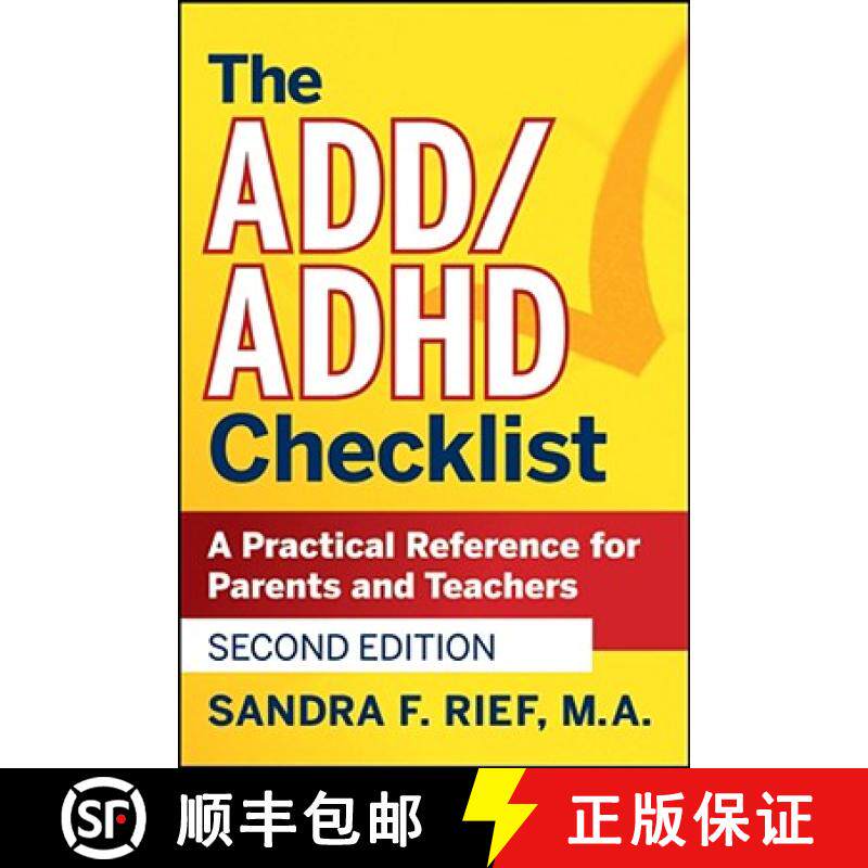 【3-4周达】The Add/Adhd Checklist: A Practical Reference For Parents And Teachers, Second Edition [Wi... [9780470189702]